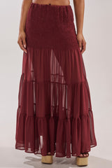 DRIFTING AWAY MAXI SKIRT