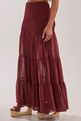 DRIFTING AWAY MAXI SKIRT