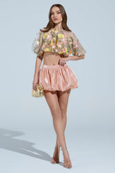 DRESSED TO IMPRESS BUBBLE SKIRT