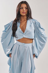 DRIP DRIP CROPPED BLAZER