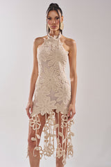 CELINE FLORAL MIDI DRESS