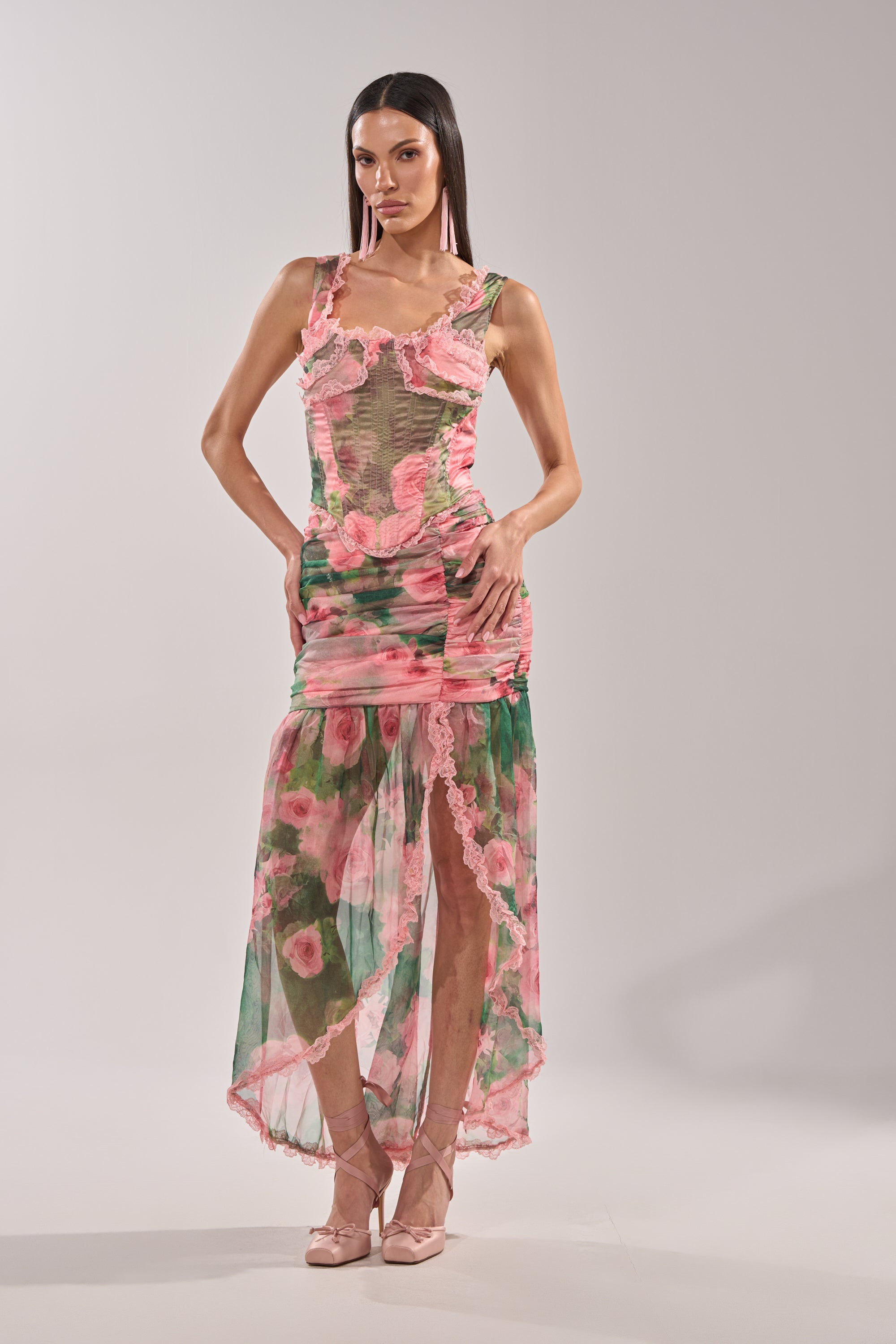 DREAMING FLORAL CORSET