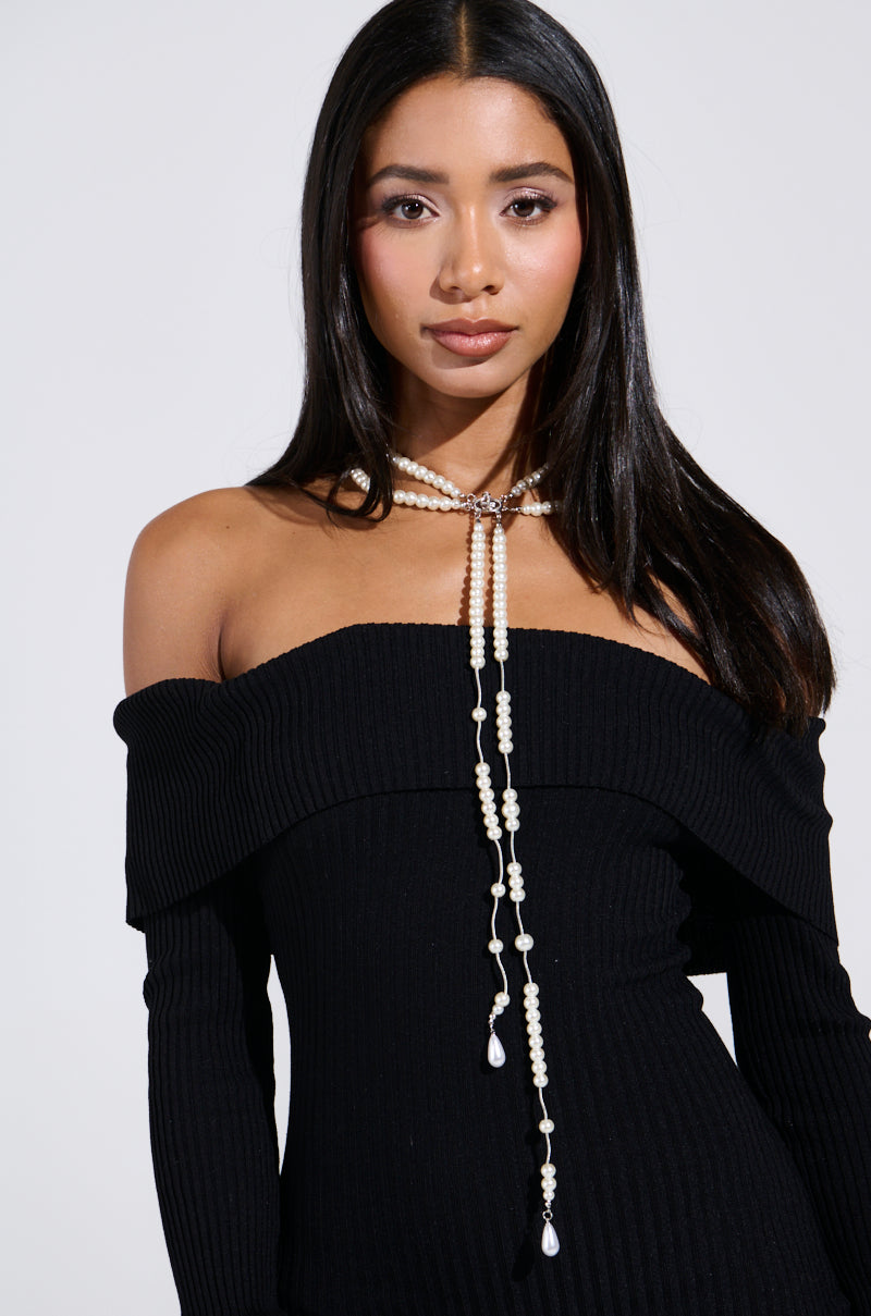 DRIPPIN PEARLZ NECKLACE