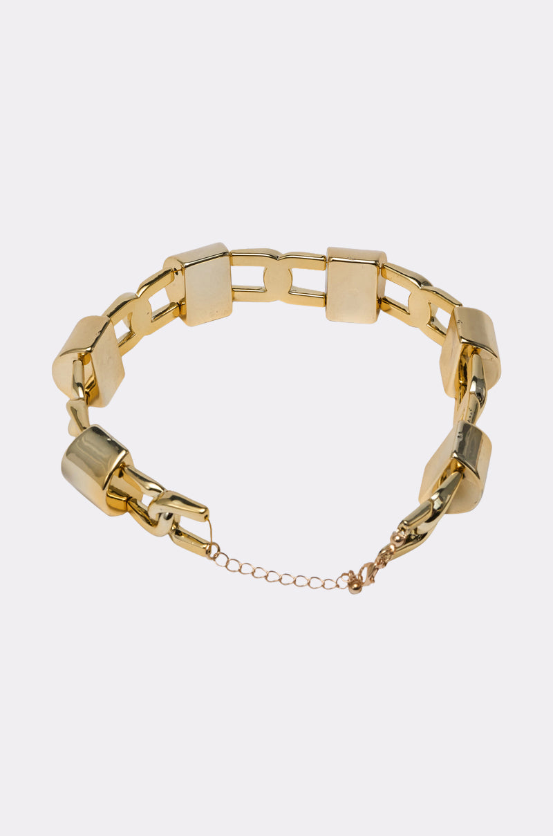 CHUNK CHAIN PLASTIC CHOKER