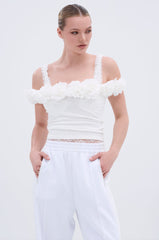 AURA FLORAL TANK TOP