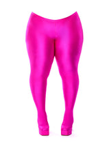 AZALA WANG HEYHEY DISCO STRETCH CHUNKY PLUS PANT BOOT IN FUCHSIA